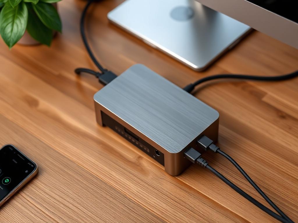 Anodized Desk Hub